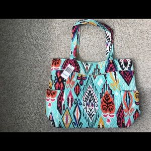 Vera Bradley Pleated Tote